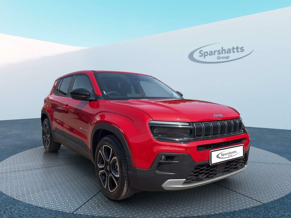 Jeep Avenger 54Kwh E-summit Red