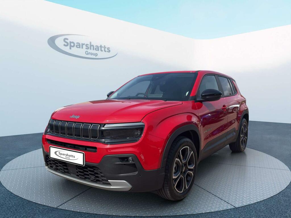 Jeep Avenger 54Kwh E-summit Red #2