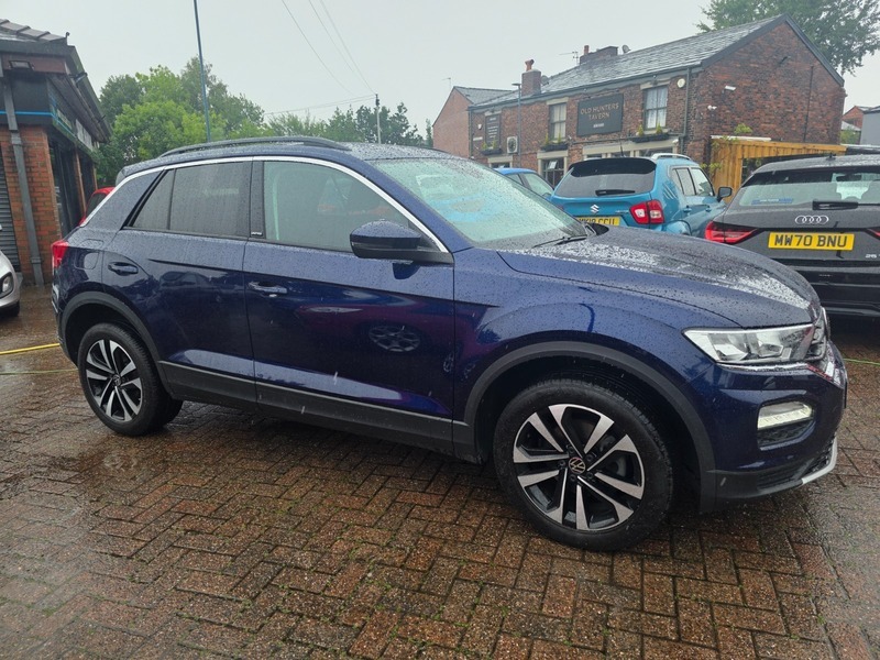 Volkswagen T-Roc United Tsi Evo DF70RHX Blue #4