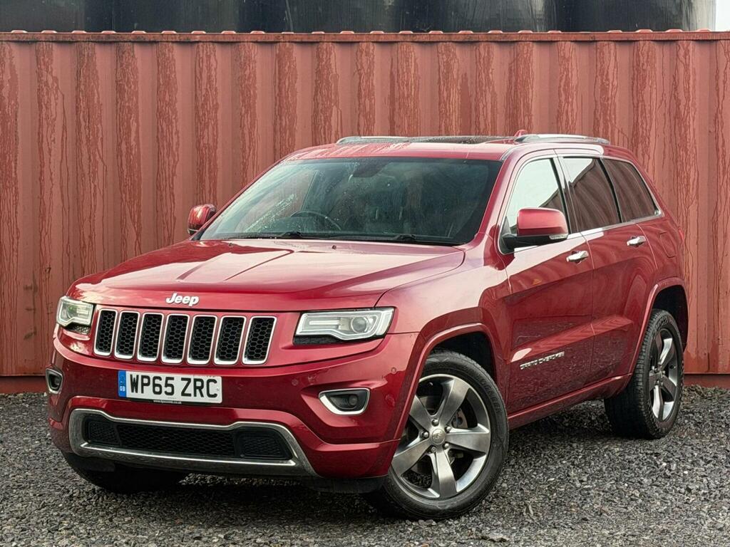 Jeep Grand Cherokee 3.0 V6 Crd Overland 4Wd Euro 6 Red