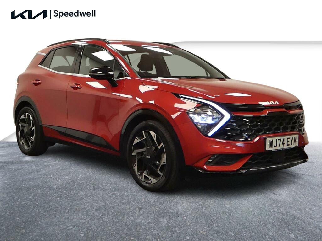 Kia Sportage 1.6 T-gdi Mhev Gt-line Dct Euro 6 Ss Red