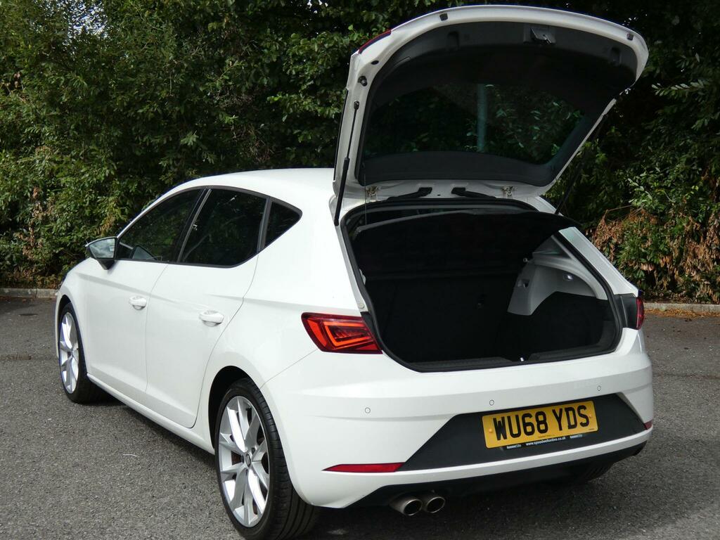 Seat Leon 1.4 Tsi Fr Technology Euro 6 Ss WU68YDS White #4