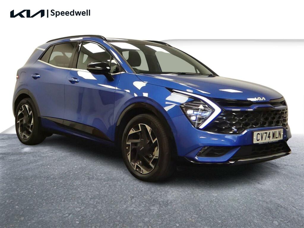 Kia Sportage 1.6 T-gdi 13.8Kwh Gt-line S Awd Euro 6 Ss Blue