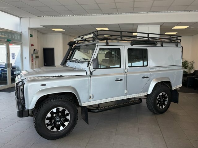 Land Rover Defender Tdci Xs Utility Wagon Silver #3