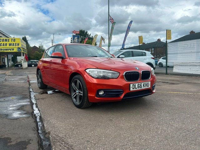 BMW 1 Series 116D Sport Hatchback Orange