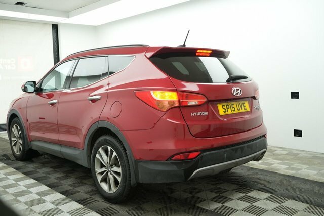 Hyundai Santa Fe Crdi Premium Suv Red #4