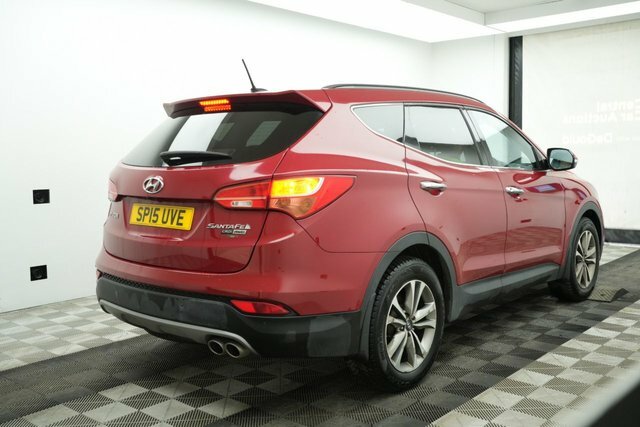 Hyundai Santa Fe Crdi Premium Suv Red #3