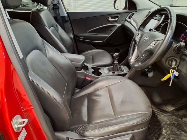 Hyundai Santa Fe Crdi Premium Suv Red #6