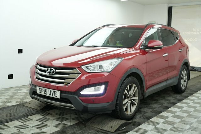 Hyundai Santa Fe Crdi Premium Suv Red #2