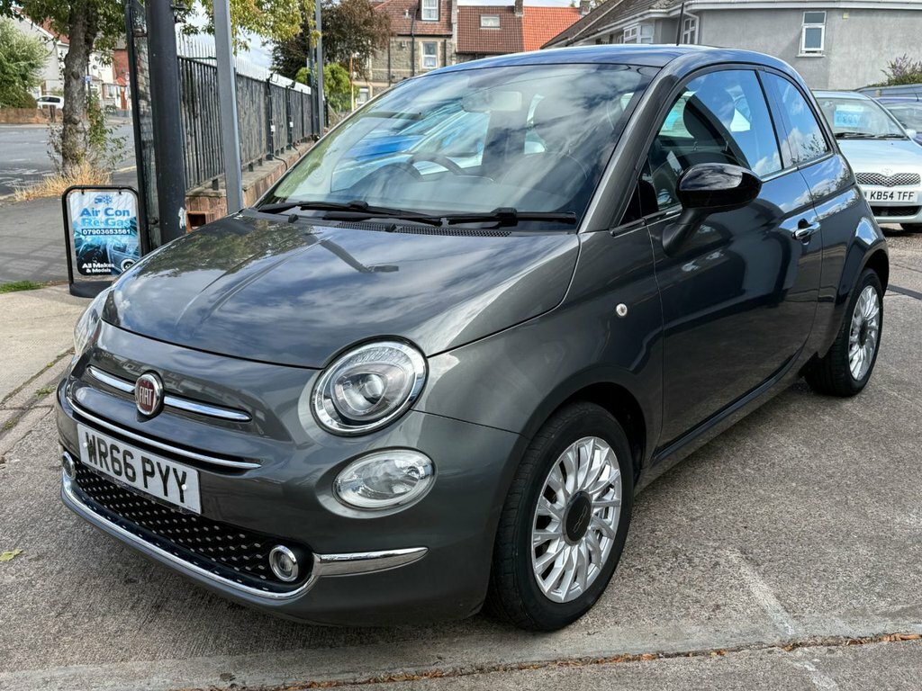 Fiat 500 Lounge Hatchback Grey #2