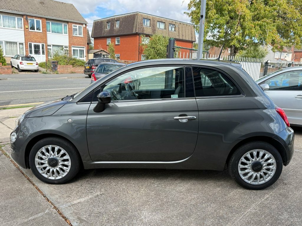 Fiat 500 Lounge Hatchback Grey #6