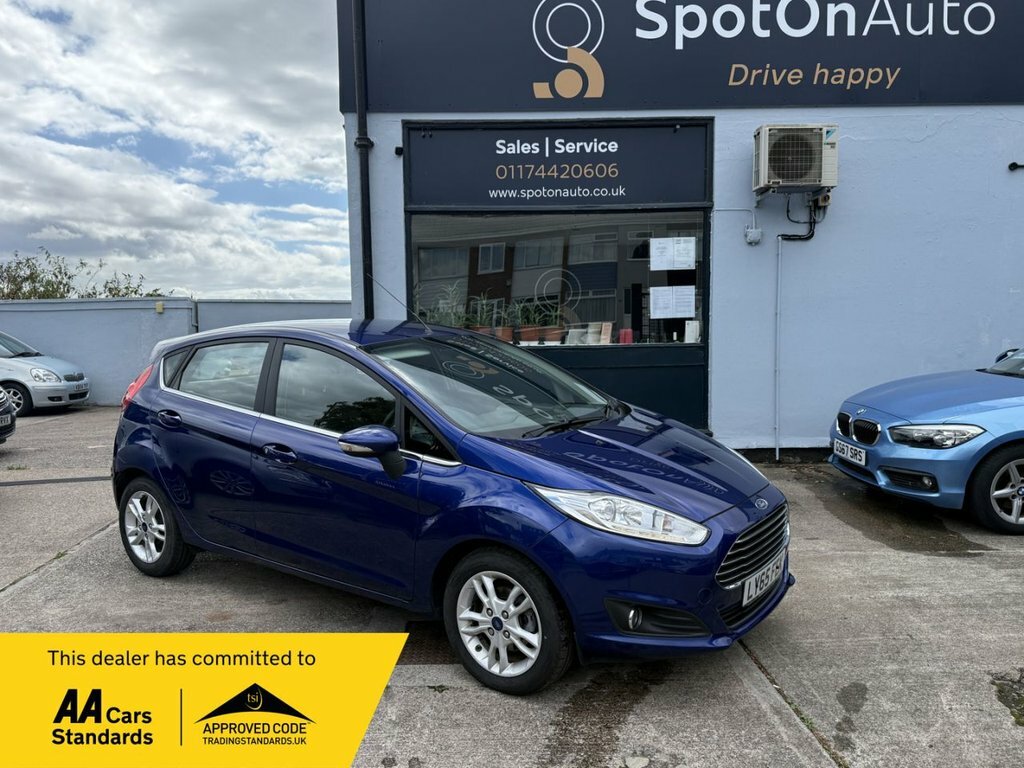 Ford Fiesta Zetec Hatchback Blue