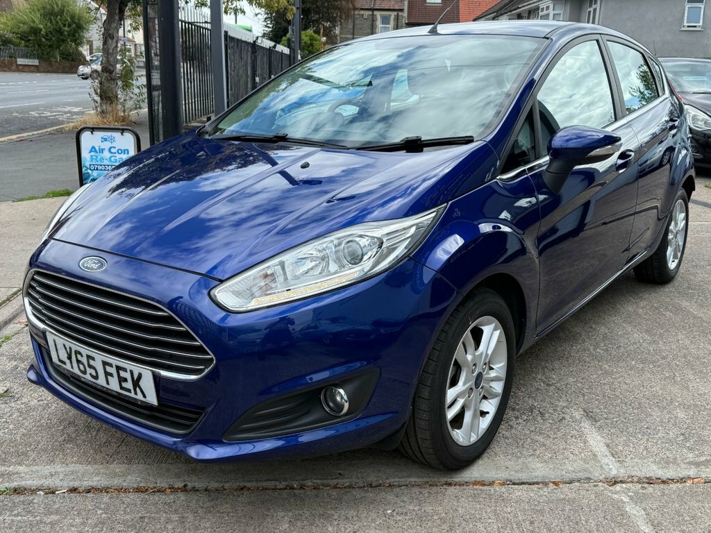 Ford Fiesta Zetec Hatchback Blue #2