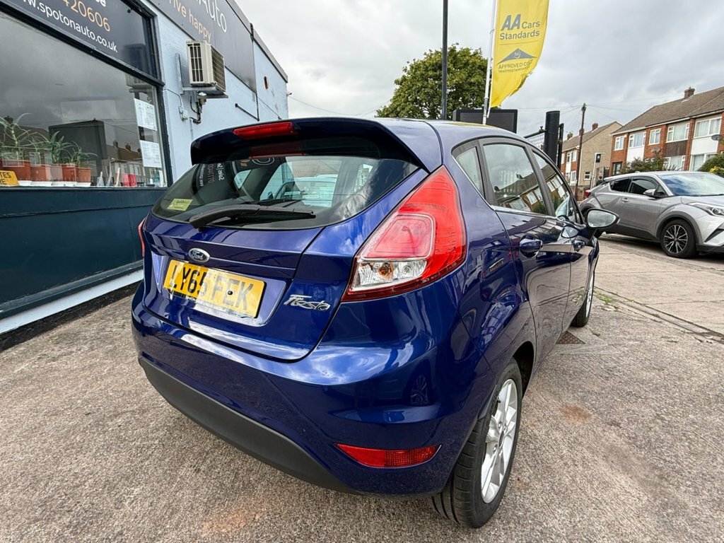 Ford Fiesta Zetec Hatchback Blue #3