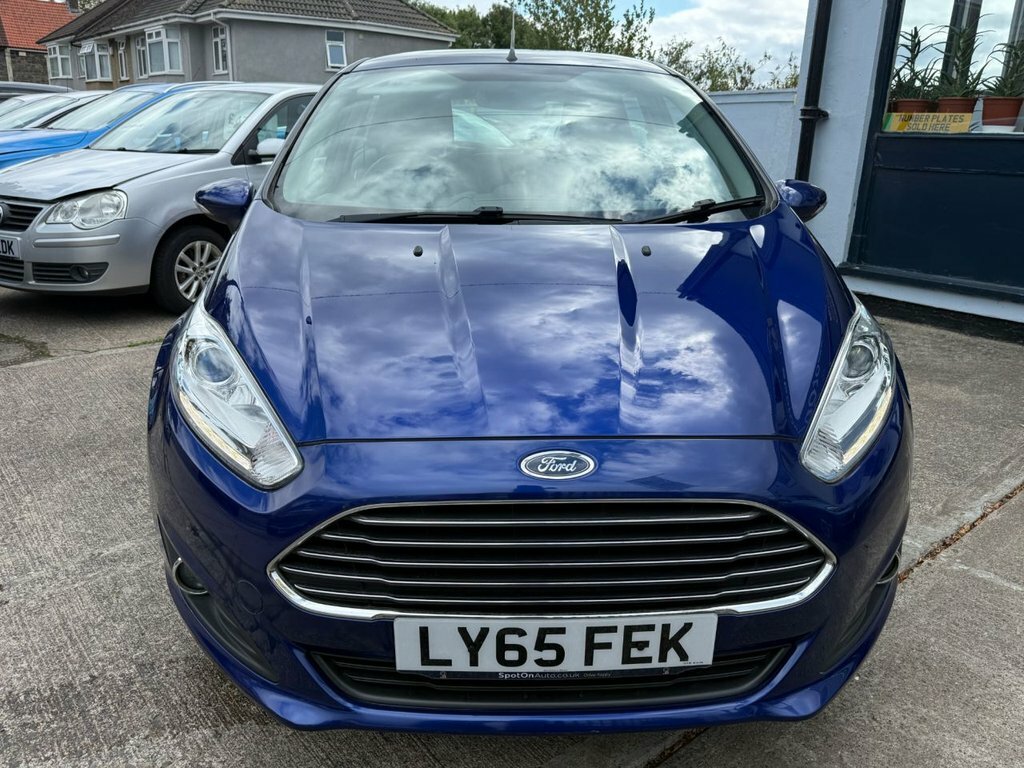 Ford Fiesta Zetec Hatchback Blue #5