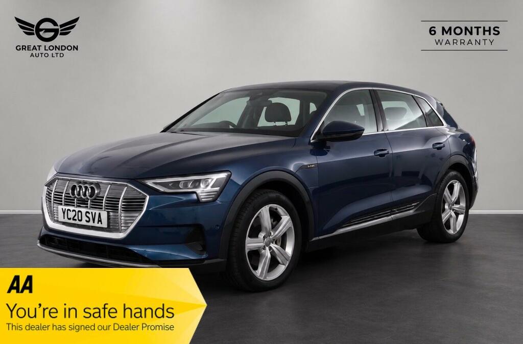 Audi E-tron Technik Blue