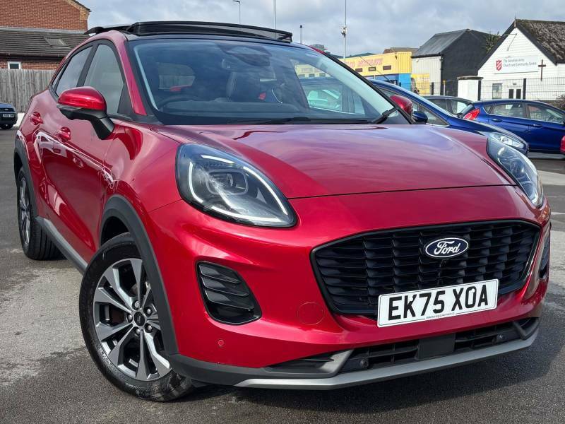Ford Puma 1.0 Ecoboost Hybrid Mhev Titanium Red #3