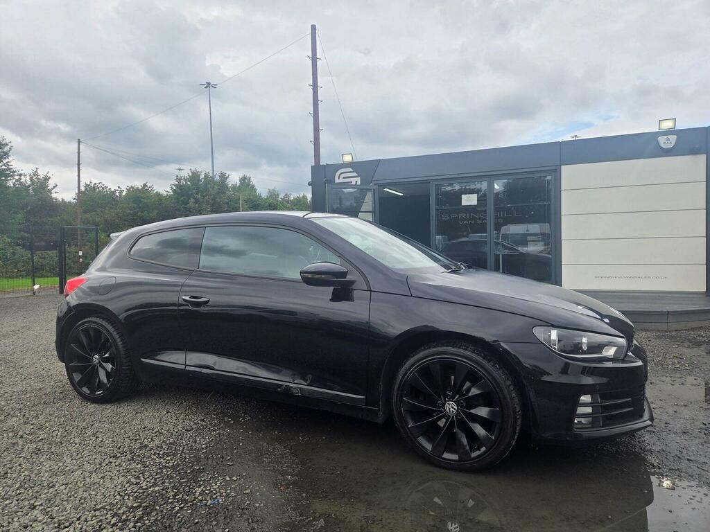 Volkswagen Scirocco 2.0 Tdi Bluemotion Tech Gt Euro 6 Ss Black #2