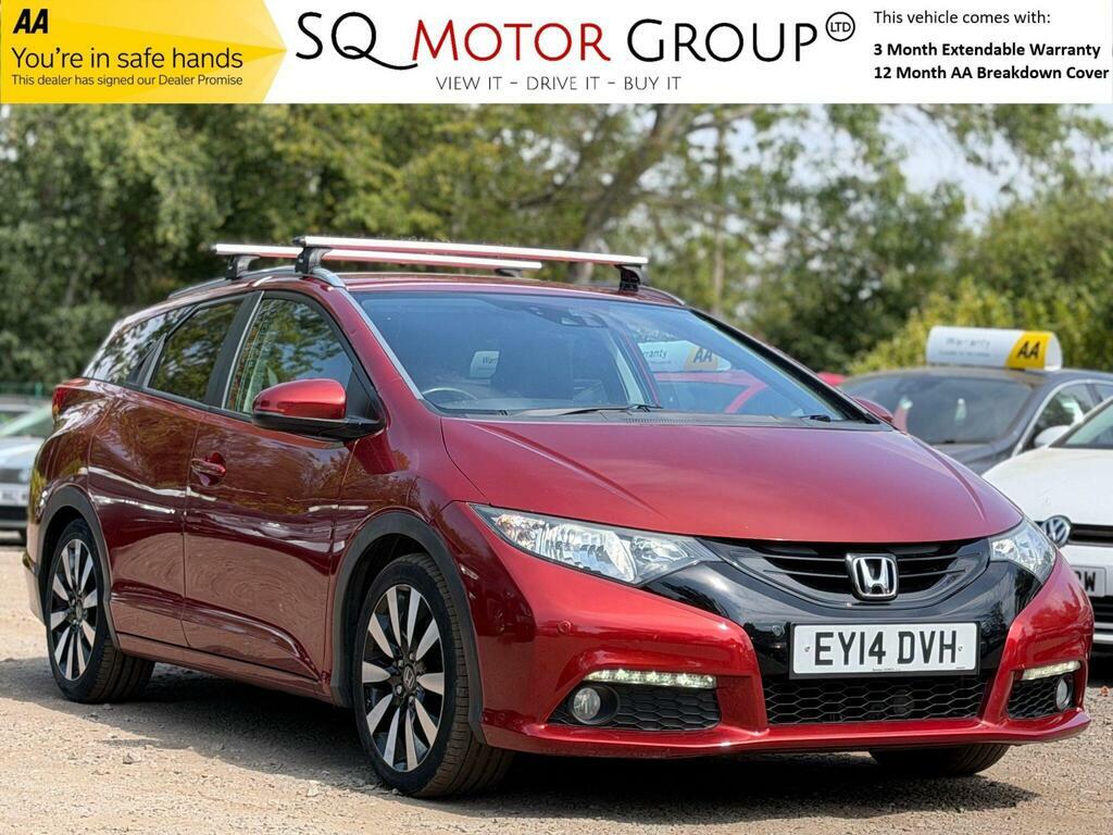 Honda Civic 1.6 I-dtec Sr Tourer Euro 5 Ss Red