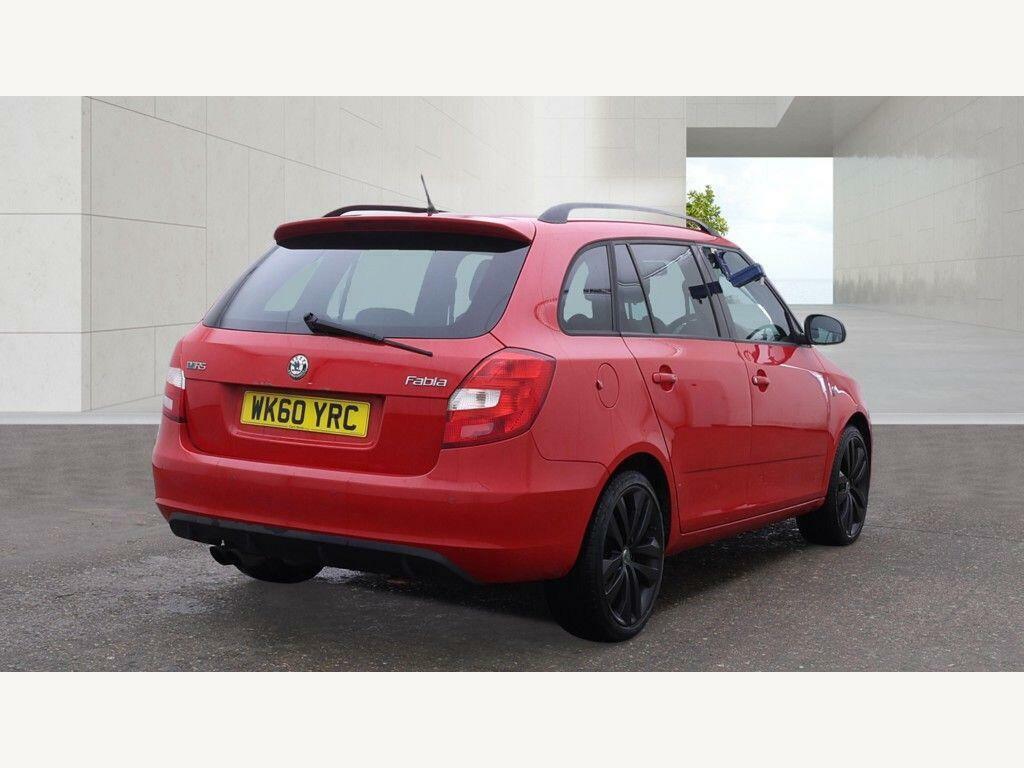 Skoda Fabia 1.4 Tsi Vrs Dsg Euro 5 Red #4