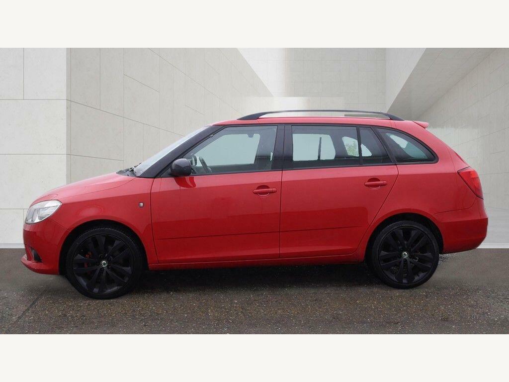 Skoda Fabia 1.4 Tsi Vrs Dsg Euro 5 Red #6