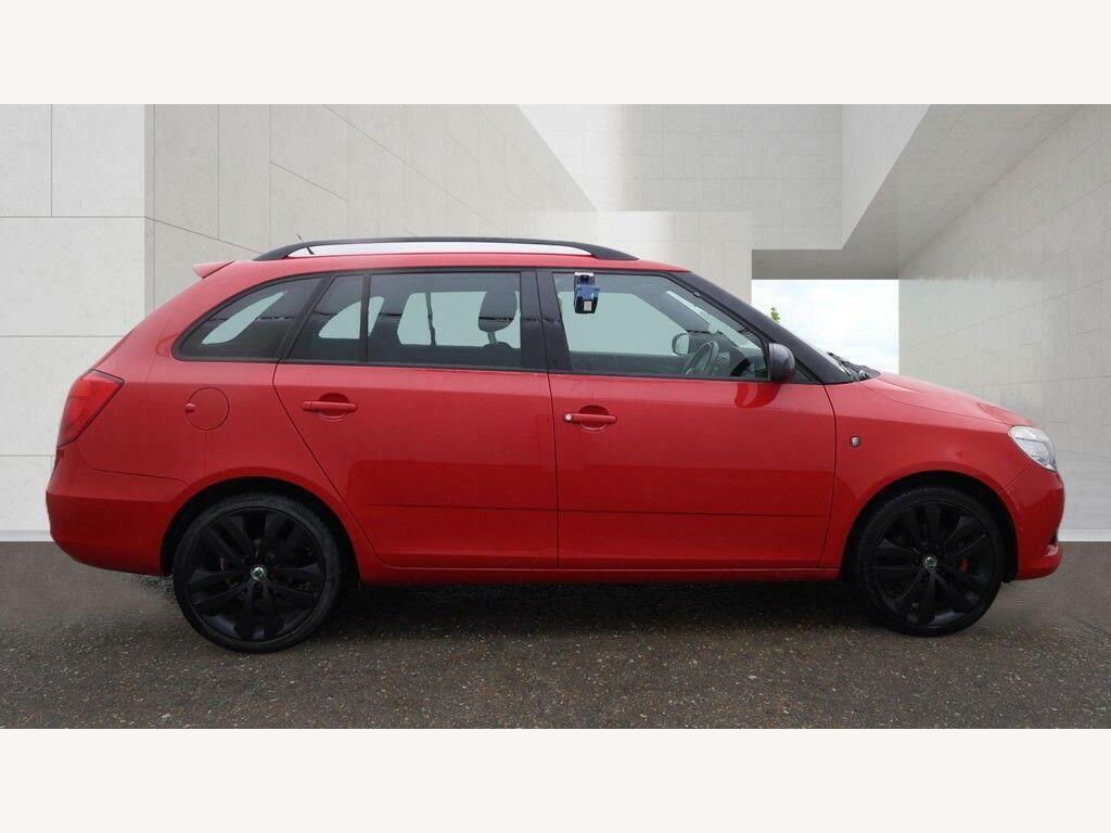Skoda Fabia 1.4 Tsi Vrs Dsg Euro 5 Red #5