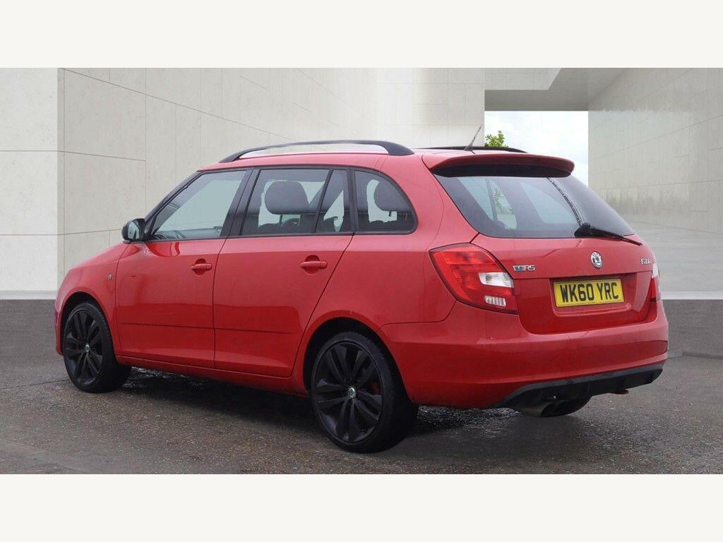 Skoda Fabia 1.4 Tsi Vrs Dsg Euro 5 Red #3