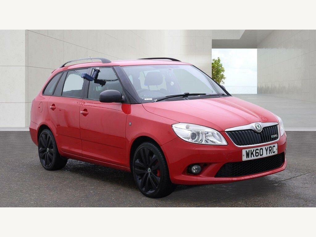 Skoda Fabia 1.4 Tsi Vrs Dsg Euro 5 Red