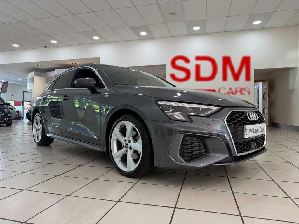Audi A3 1.0 Tfsi 30 S Line Sportback S Tronic E Grey