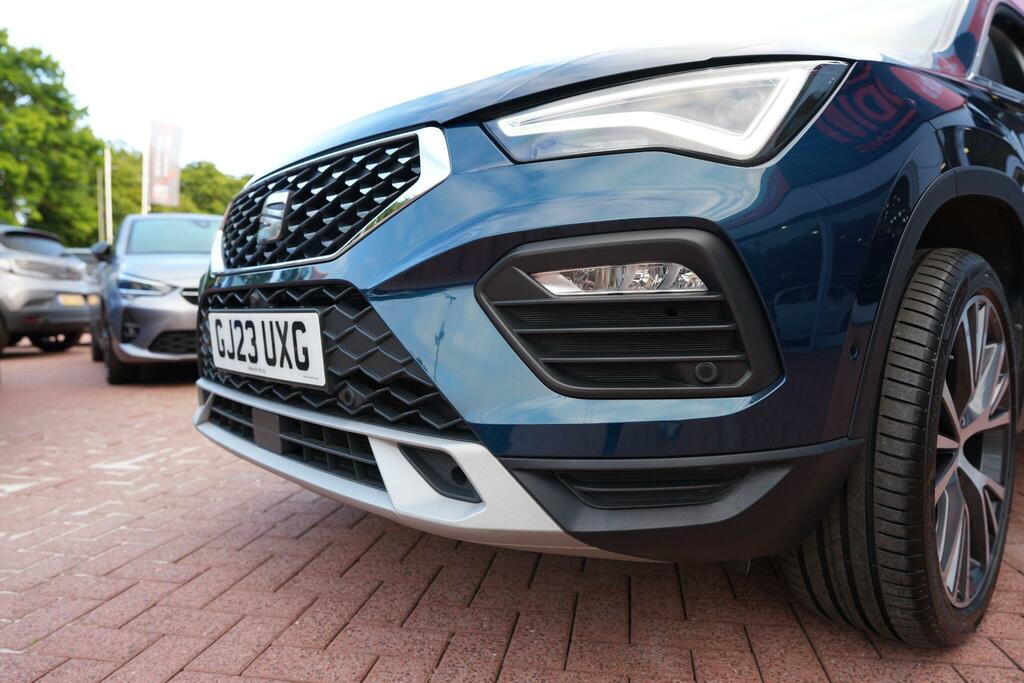 Seat Ateca 2.0 Tdi Xperience Lux Suv Dsg 4Drive Eu GJ23UXG Blue #3