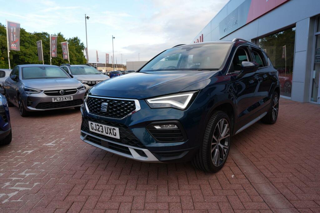 Seat Ateca 2.0 Tdi Xperience Lux Suv Dsg 4Drive Eu GJ23UXG Blue #6