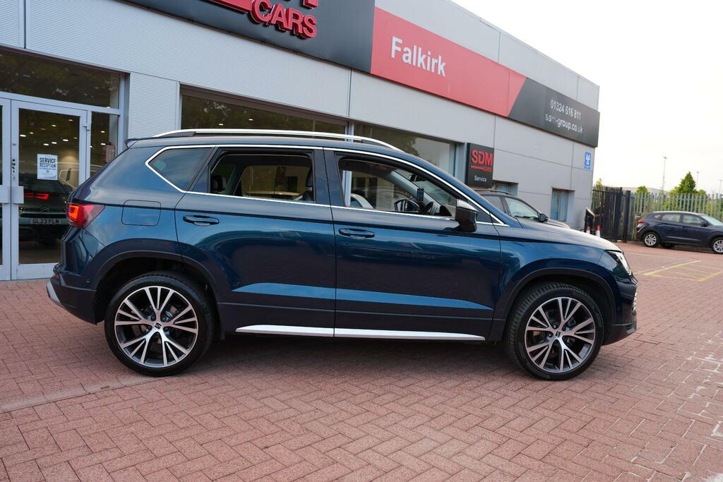 Seat Ateca 2.0 Tdi Xperience Lux Suv Dsg 4Drive Eu GJ23UXG Blue #2