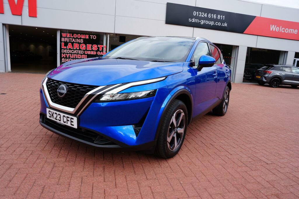 Nissan Qashqai 1.3 Dig-t Mhev N-connecta Suv Hybrid Ma Blue