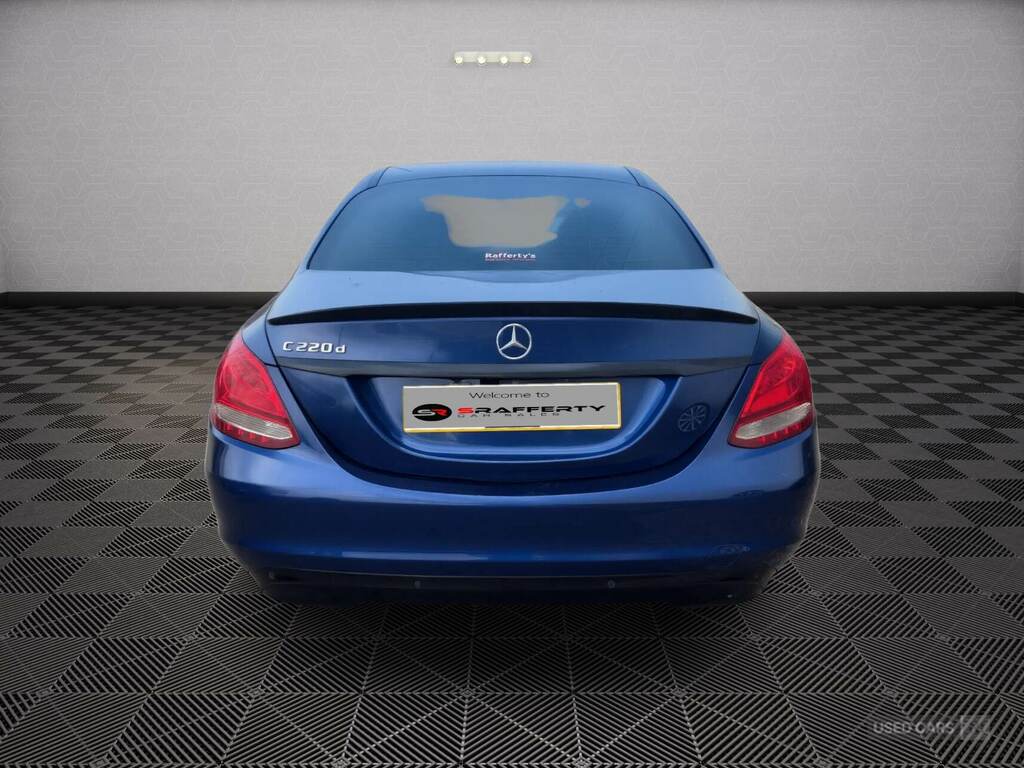 Mercedes-Benz C Class C220d Se Executive Edition GK67NTM Blue #4
