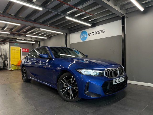 BMW 3 Series 2023 2.0 330E 12Kwh M Sport Saloon Plug Blue