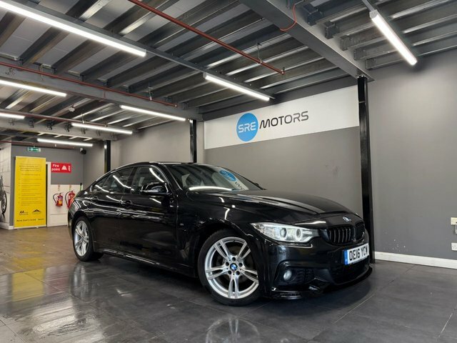 BMW 4 Series Gran Coupe 2016 2.0 420D M Sport Hatchback Black