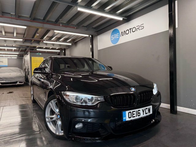BMW 4 Series Gran Coupe 2016 2.0 420D M Sport Hatchback Black #2