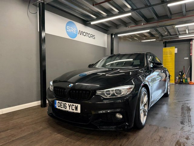 BMW 4 Series Gran Coupe 2016 2.0 420D M Sport Hatchback Black #3