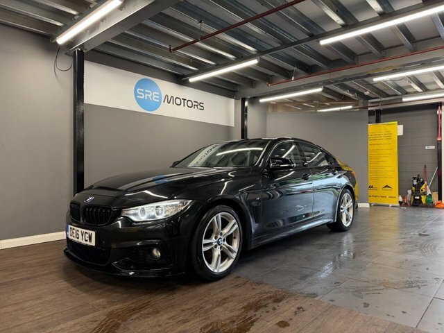 BMW 4 Series Gran Coupe 2016 2.0 420D M Sport Hatchback Black #4