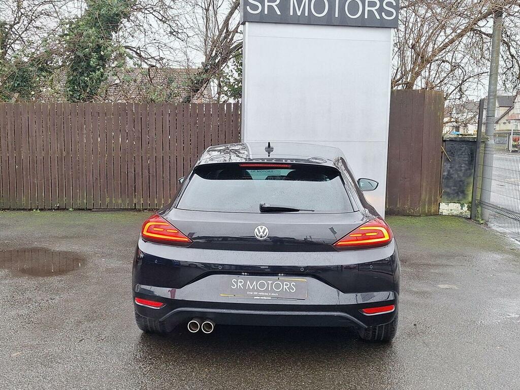 Volkswagen Scirocco 2.0 Tdi Bluemotion Tech Gt Dsg Euro 6 Ss SL64ULZ Black #5