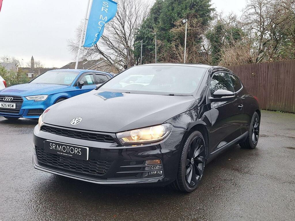 Volkswagen Scirocco 2.0 Tdi Bluemotion Tech Gt Dsg Euro 6 Ss SL64ULZ Black #3