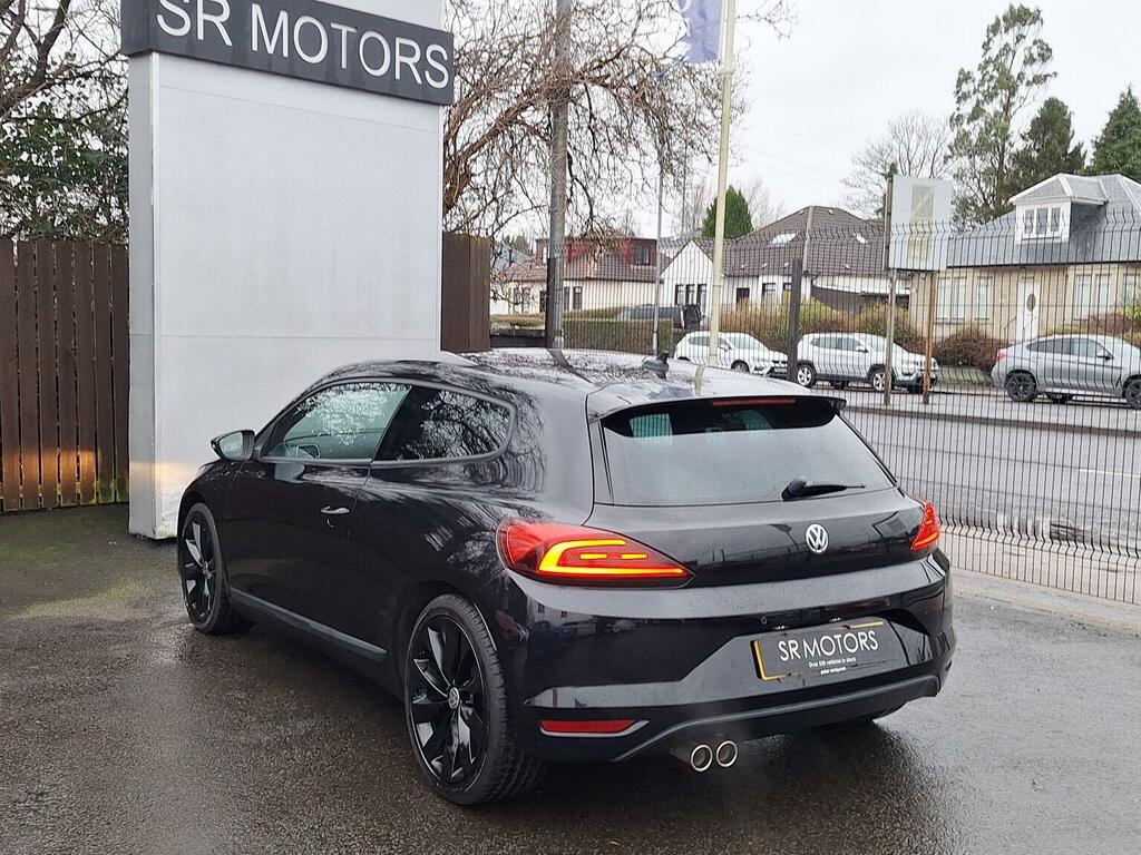 Volkswagen Scirocco 2.0 Tdi Bluemotion Tech Gt Dsg Euro 6 Ss SL64ULZ Black #4