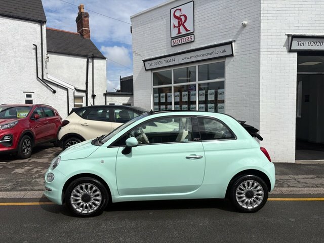 Fiat 500C Lounge Convertible Green #4