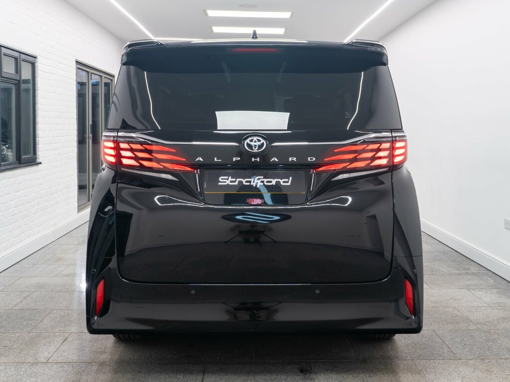 Toyota Alphard Mpv Black #6