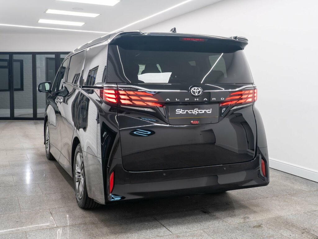 Toyota Alphard Mpv Black #3