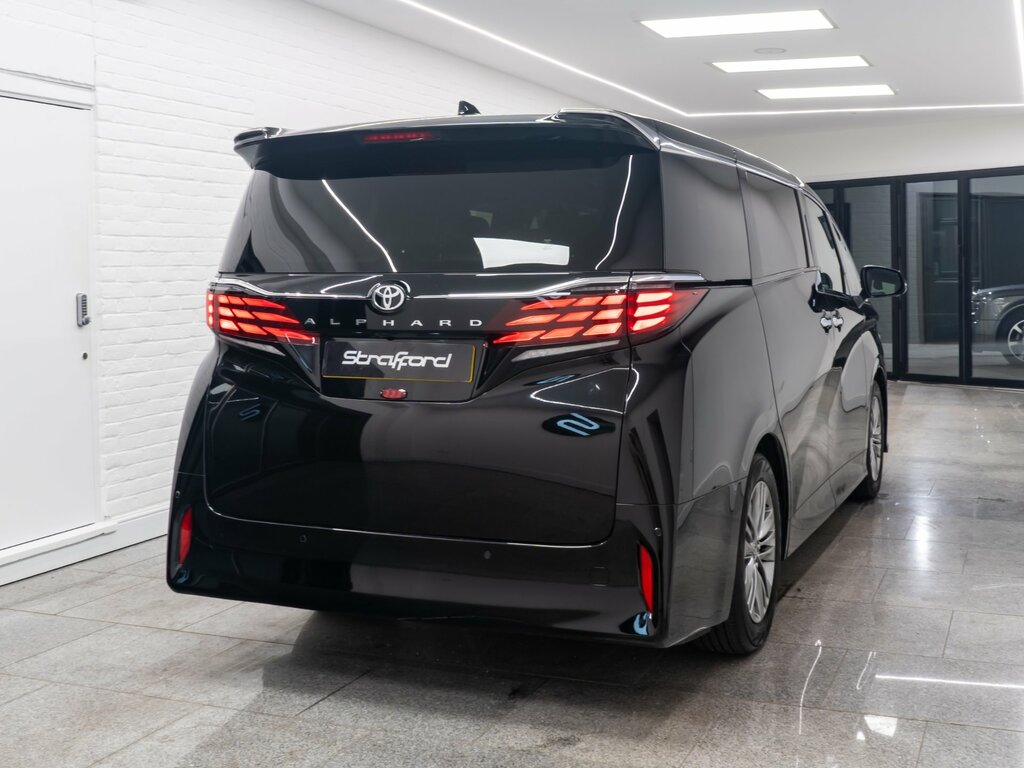 Toyota Alphard Mpv Black #4