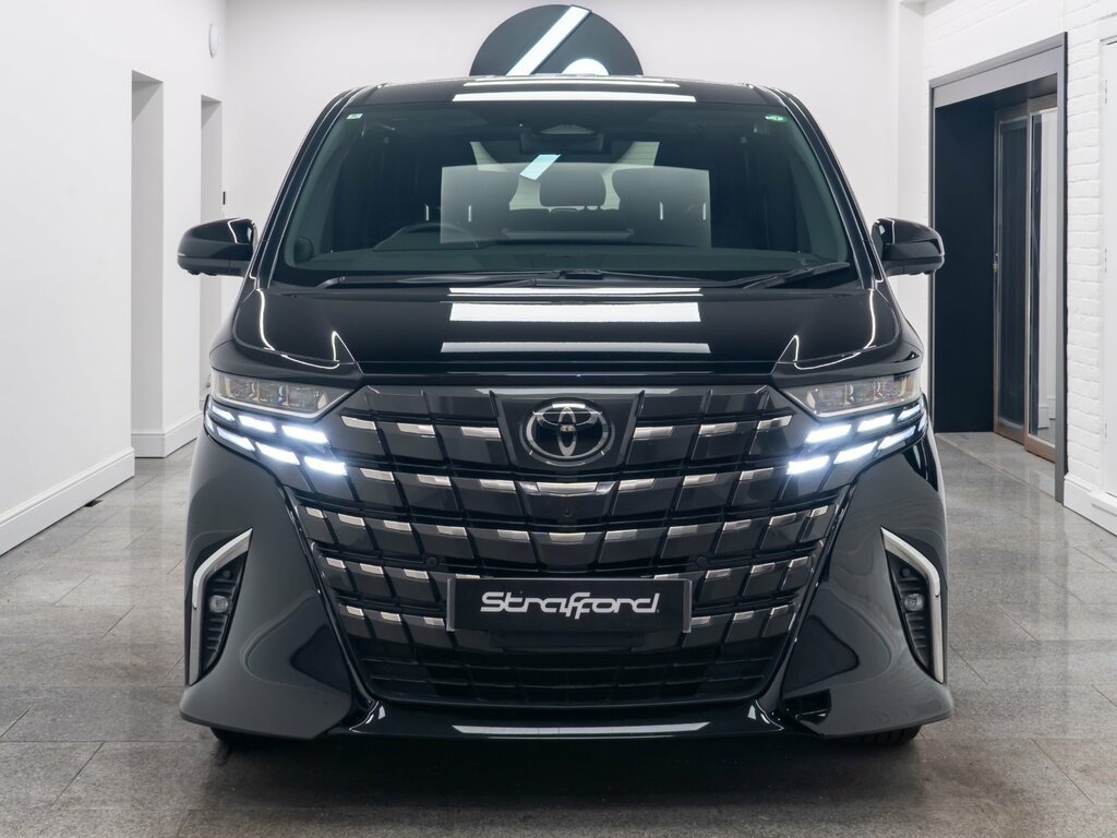 Toyota Alphard Mpv Black #5