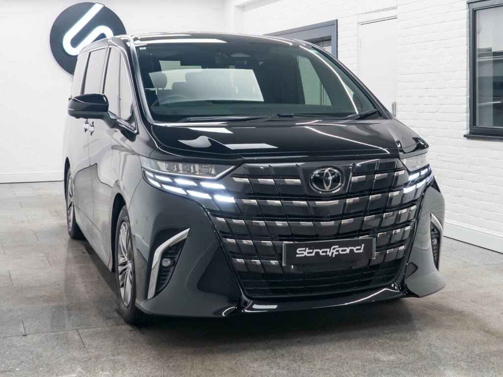Toyota Alphard Mpv Black #2