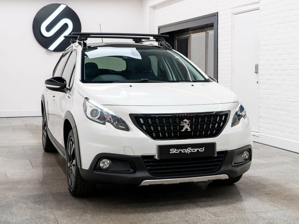 Peugeot 2008 1.2 Puretech Gt Line Suv Euro 6 SC67XJW White #2