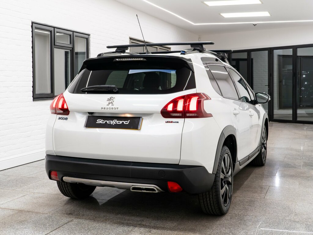 Peugeot 2008 1.2 Puretech Gt Line Suv Euro 6 SC67XJW White #3